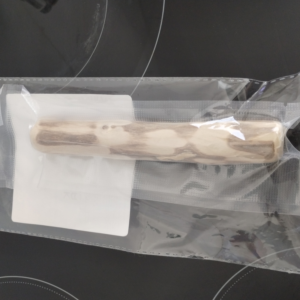 Dog Chewing  Natural Coffee Wood Pattern Rolling Pin